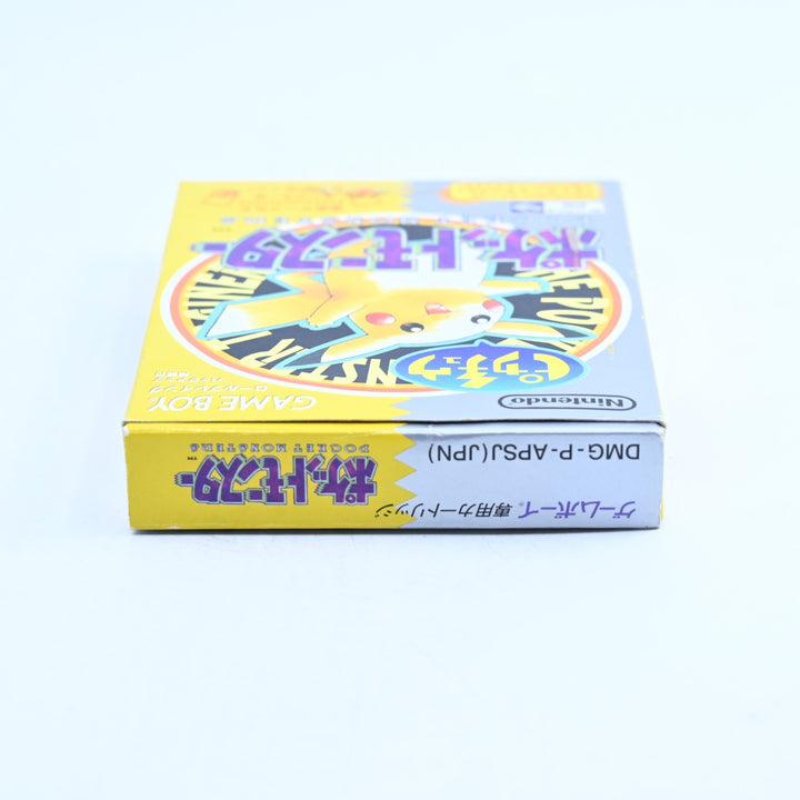 Pokemon Yellow Version - Nintendo Gameboy Boxed Game - NTSC-J - NEW SAVE BATTERY