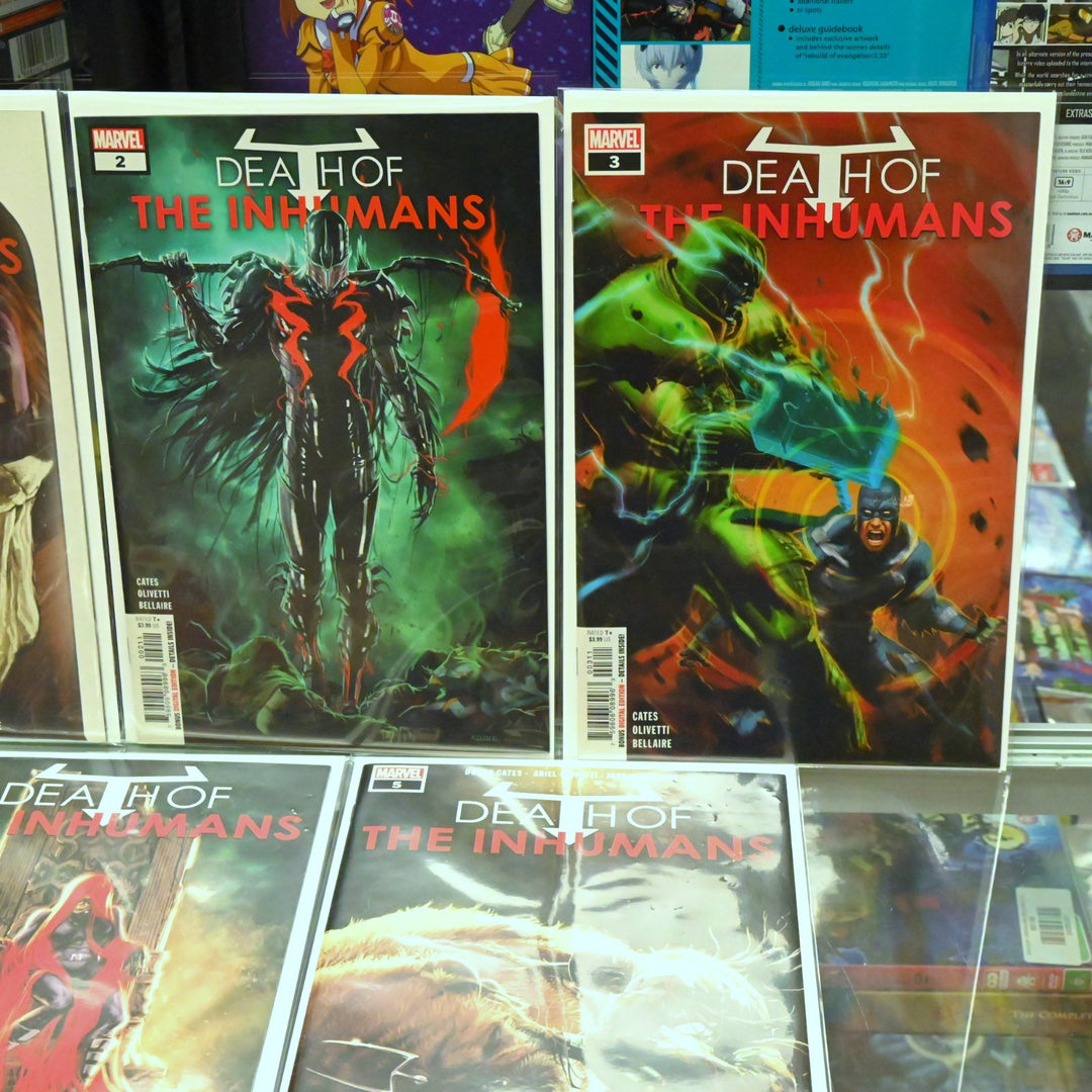 Death of the Inhumans - Complete Set 1-5 - Cates / Olivetti - Marvel Comics