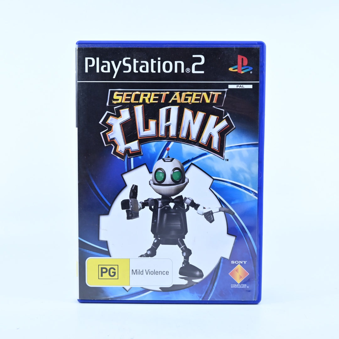 Secret Agent Clank - Sony Playstation 2 / PS2 Game + Manual - PAL - MINT DISC!
