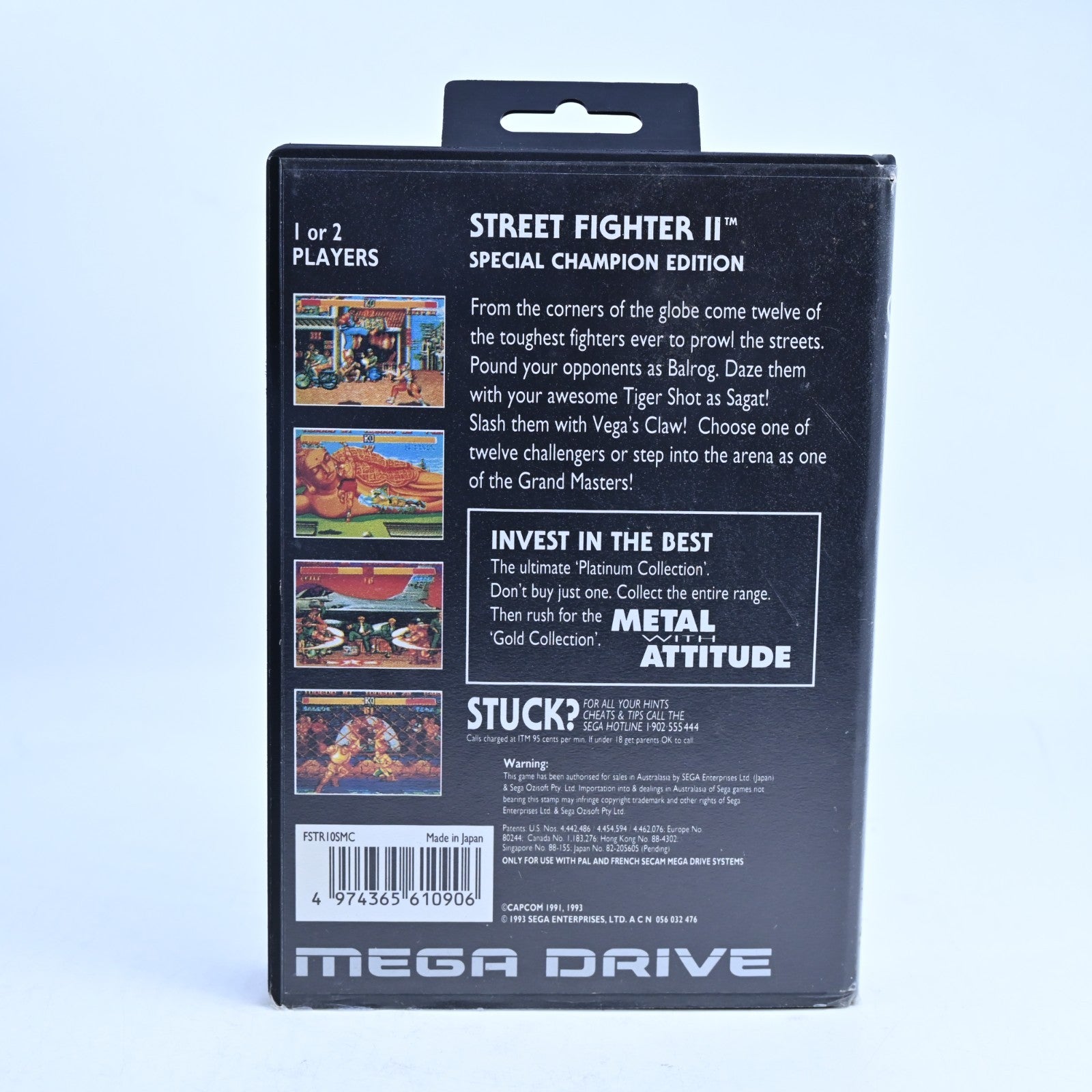 Street Fighter II Special Champion Edition - Mega Drive Game - No Manu ...