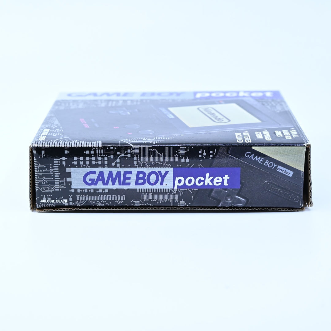 Black Nintendo Gameboy Pocket Boxed Console - AUS PAL - FREE POST!
