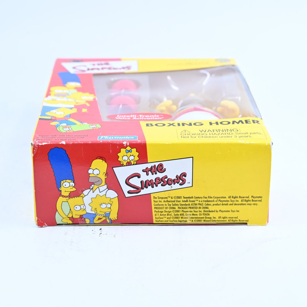 Boxing Homer - Simpsons Intelli-Tronic Voice Activation Toy - Playmates