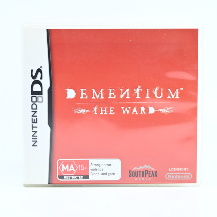 Dementium: The Ward - Nintendo DS Game - PAL + Manual - FREE POST!