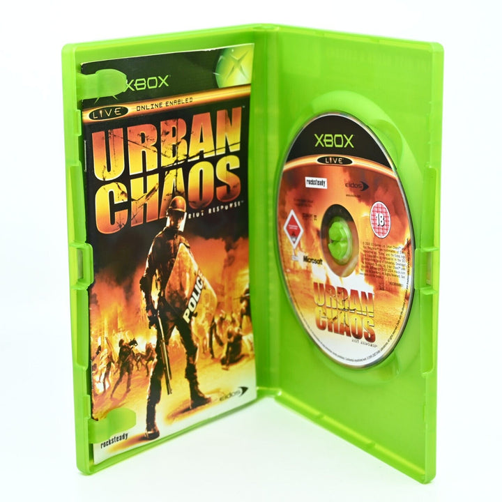 Urban Chaos: Riot Response - Original Xbox Game + Manual - PAL - MINT DISC!