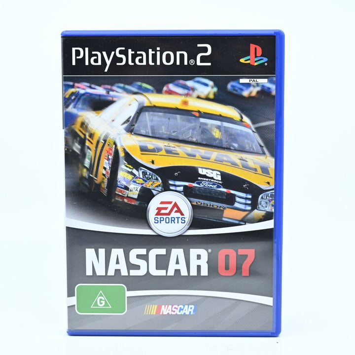 NASCAR 07 - Sony Playstation 2 / PS2 Game + Manual - PAL - MINT DISC!