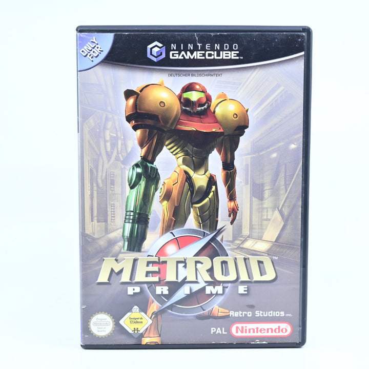 Metroid Prime - Nintendo Gamecube Game + Manual - PAL - FREE POST!