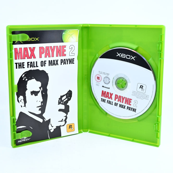 Max Payne 2: The Fall of Max Payne - Original Xbox Game + Manual - PAL