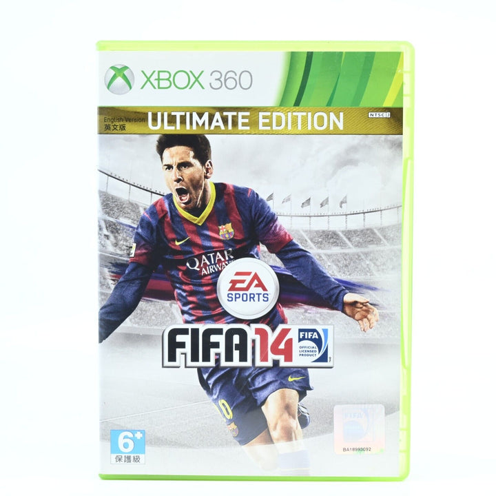 FIFA 14 Ultimate Edition - Xbox 360 Game + Manual - Region Free - MINT DISC!