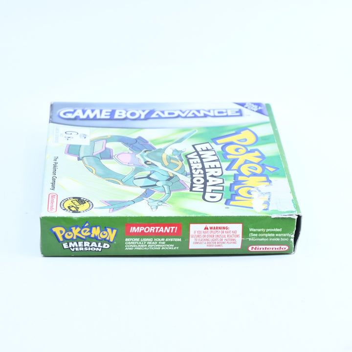 Pokemon Emerald Version - Nintendo Gameboy Advance / GBA Boxed Game - PAL