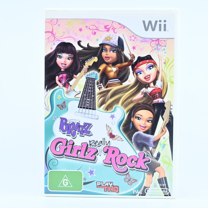 Bratz: Girlz Really Rock - Nintendo Wii Game + Manual - PAL - MINT DISC!