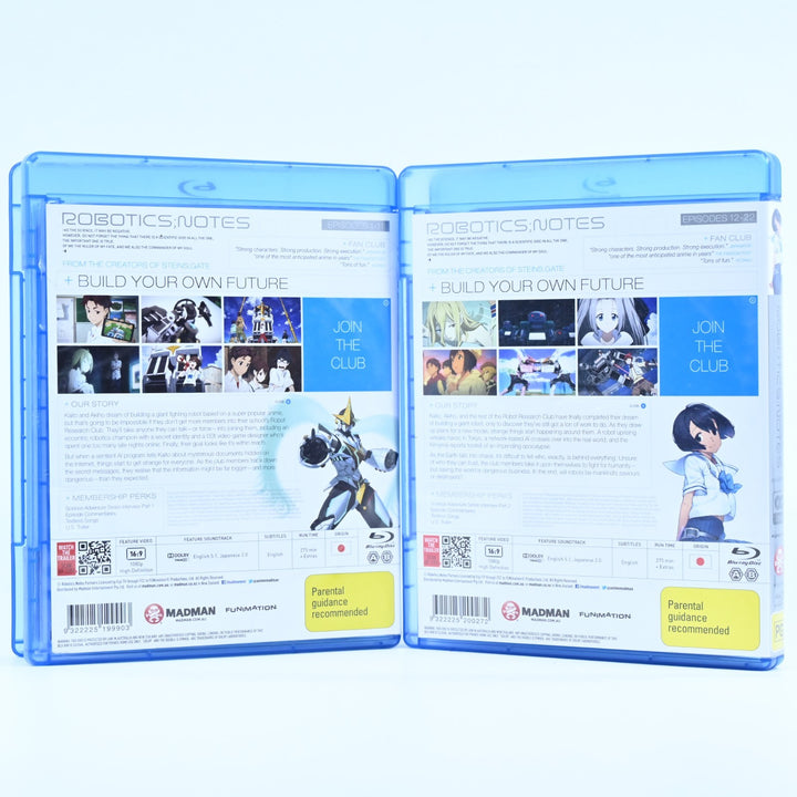 Robotics;Notes - Collection 1 + 2 - 4 Discs - Region A/B - Anime Blurays