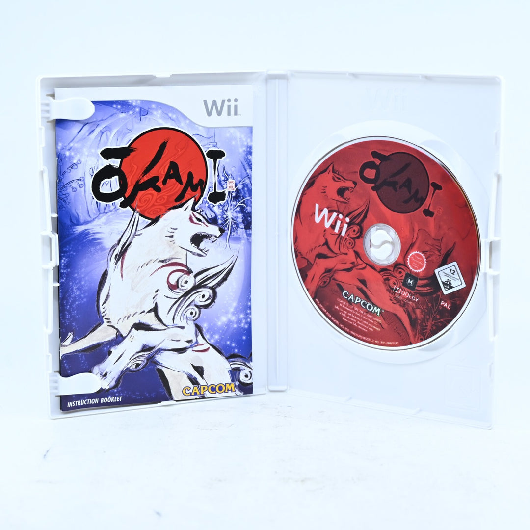 Okami - Nintendo Wii Game + Manual - PAL - MINT DISC!