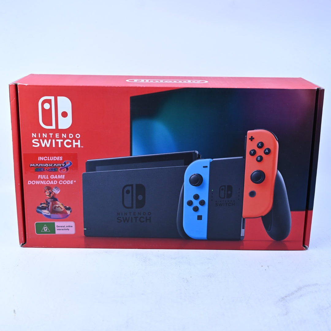 Blue / Red - With Mario Kart Code - XKW700039 - Nintendo Switch Boxed Console