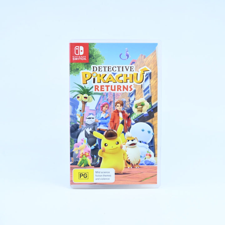 Detective Pikachu Returns - Nintendo Switch Game - FREE POST!