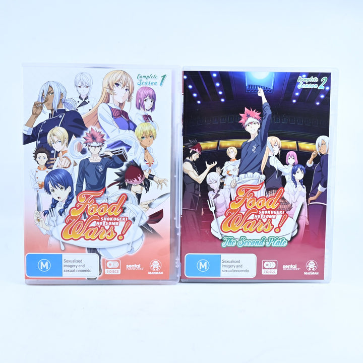 Food Wars - Complete Seasons 1 & 2 - Region 4 - Anime DVD