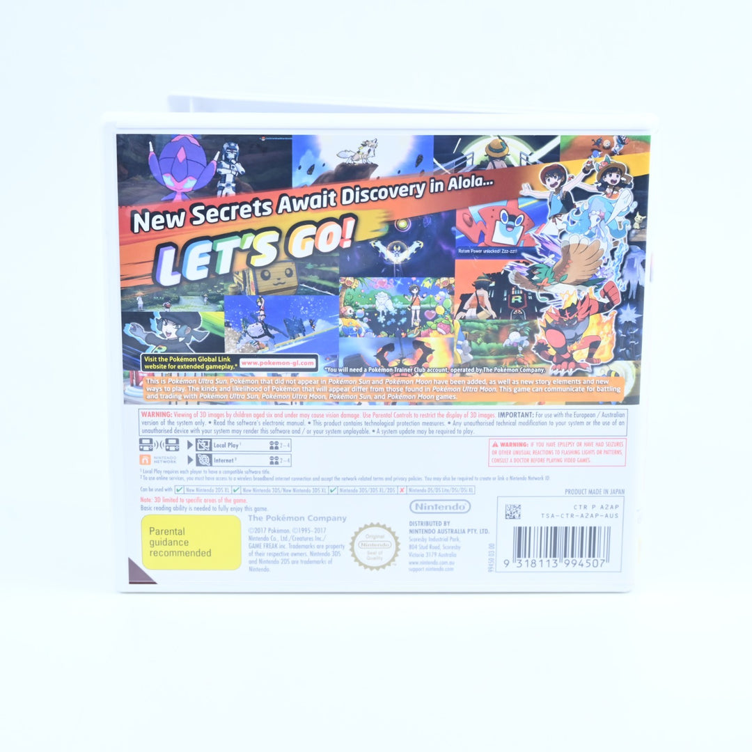 Pokemon Ultra Sun - Nintendo 3DS Game - PAL - FREE POST
