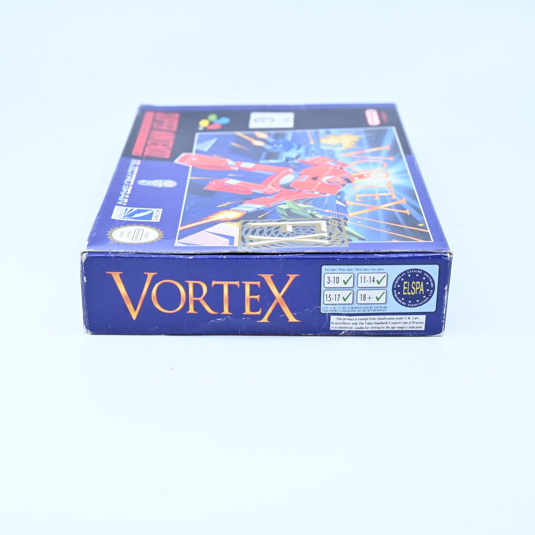 Vortex - Super Nintendo / SNES Boxed Game - PAL - FREE POST!