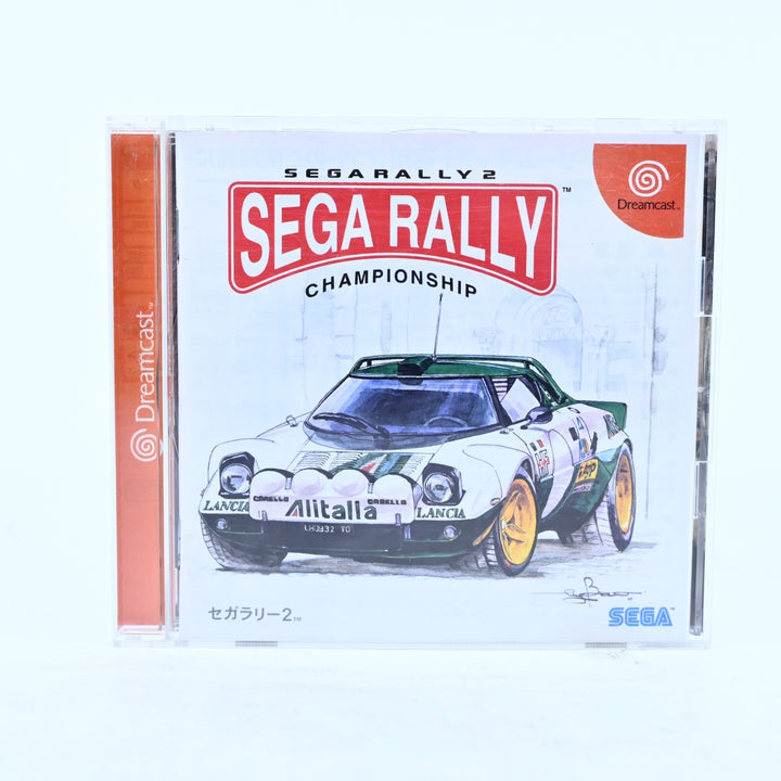 SEGA Rally 2 Sega Rally Championship - Sega Dreamcast Game + Manual - NTSC-J