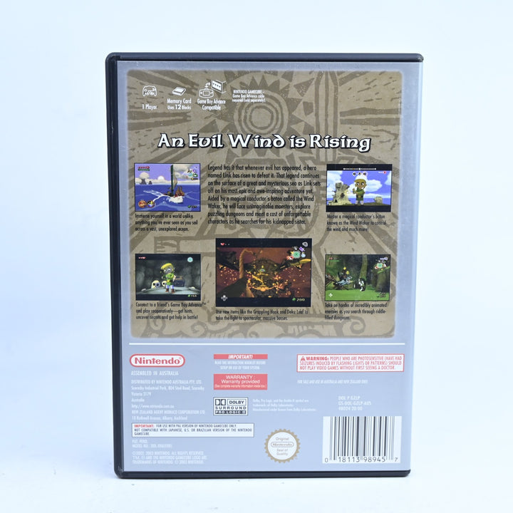 The Legend of Zelda: The Wind Waker - Nintendo Gamecube Game + Manual