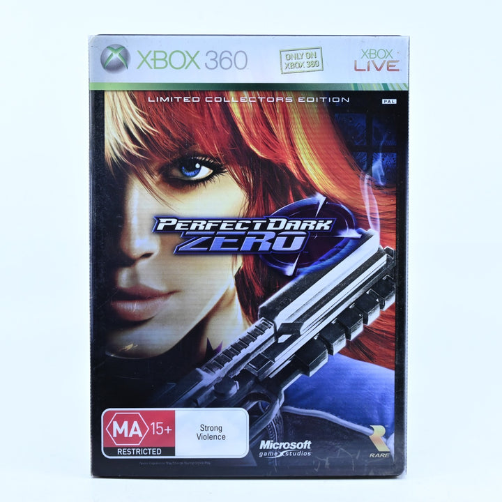 Perfect Dark Zero: Limited Collectors Edition - Xbox 360 Game + Manual - PAL