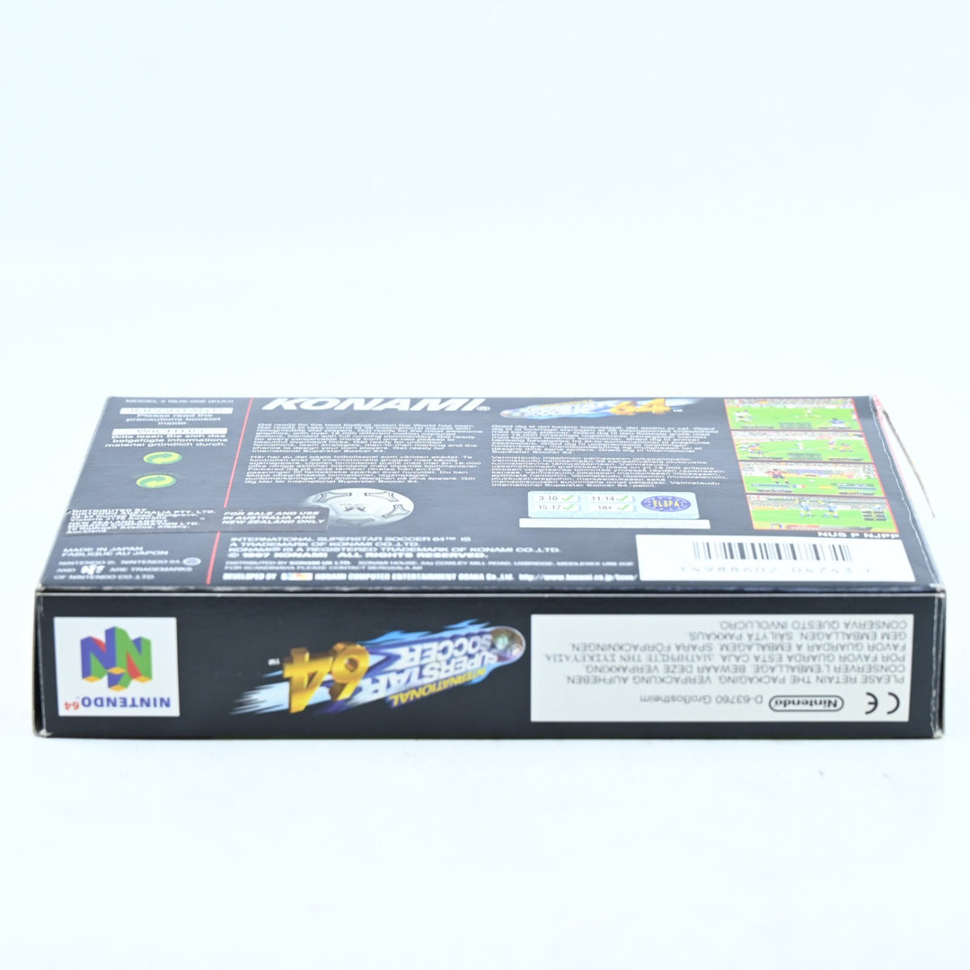 International Superstar Soccer 64 - N64 / Nintendo 64 Boxed Game - PAL