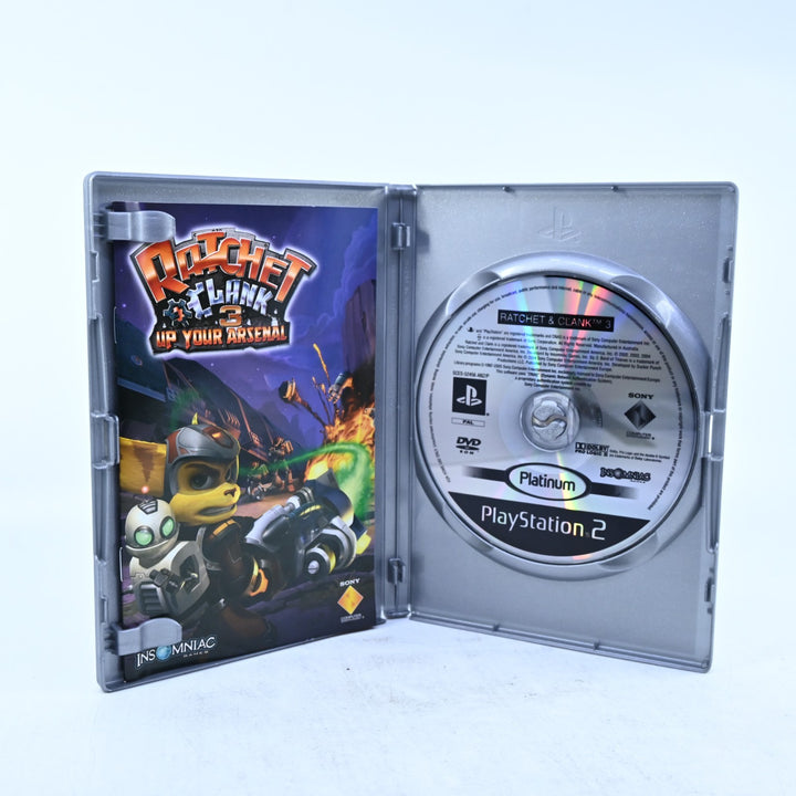 Ratchet & Clank 3: Up Your Arsenal - Sony Playstation 2 / PS2 Game + Manual