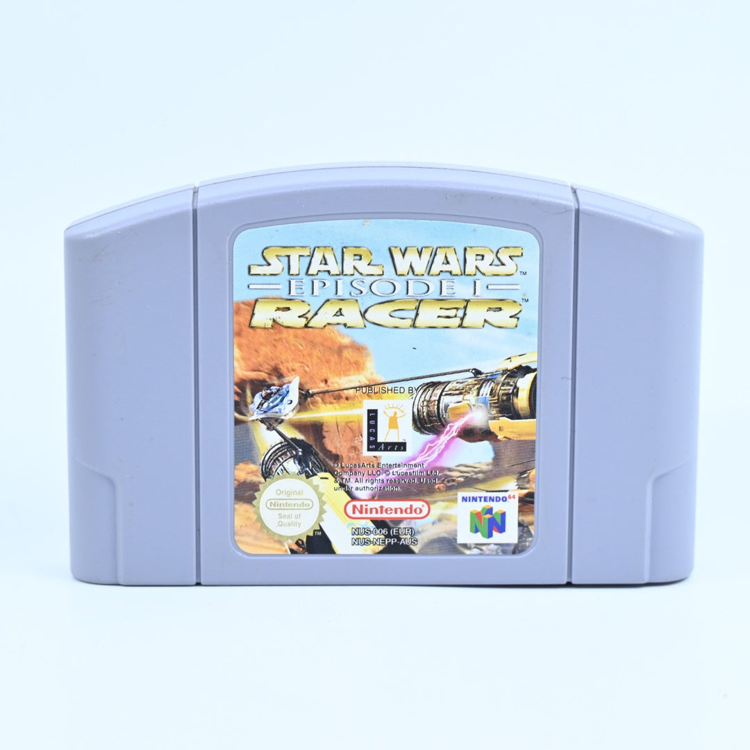 Star Wars Episode 1 Racer - N64 / Nintendo 64 Boxed Game - PAL - FREE POST!
