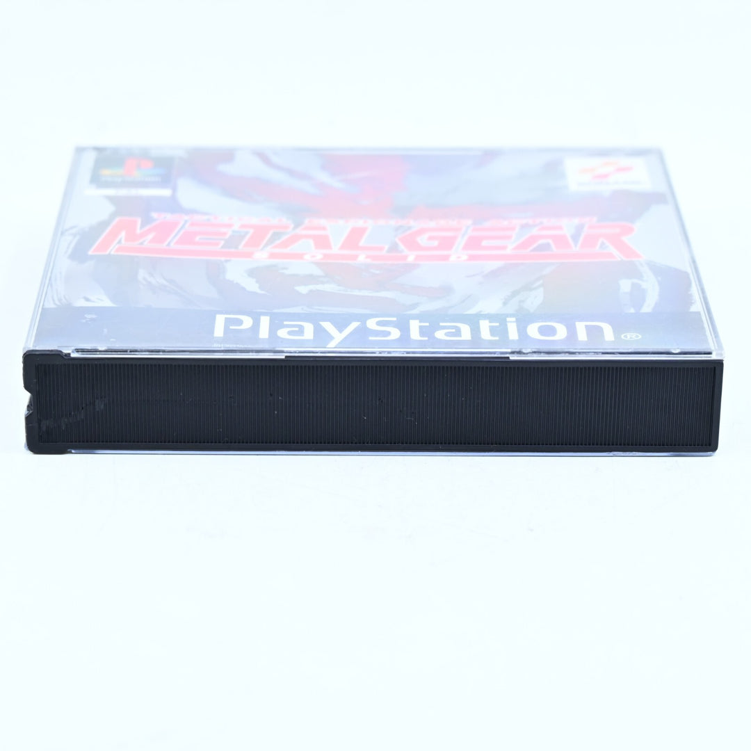 Metal Gear Solid - Sony Playstation 1 / PS1 Game + Manual - PAL - MINT DISCS!