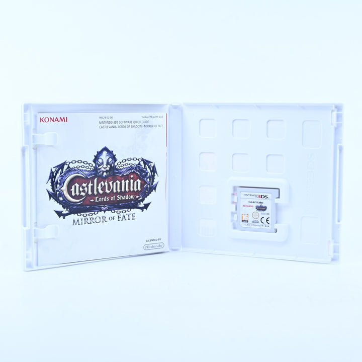 Castlevania: Lords of Shadow Mirror of Fate - Nintendo 3DS Game - PAL + Manual
