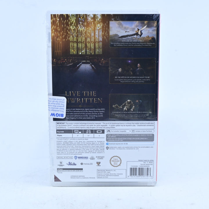 SEALED! Hogwarts Legacy - Nintendo Switch Game - FREE POST!