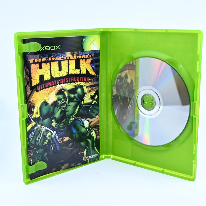 The Incredible Hulk: Ultimate Destruction - Original Xbox Game + Manual - PAL