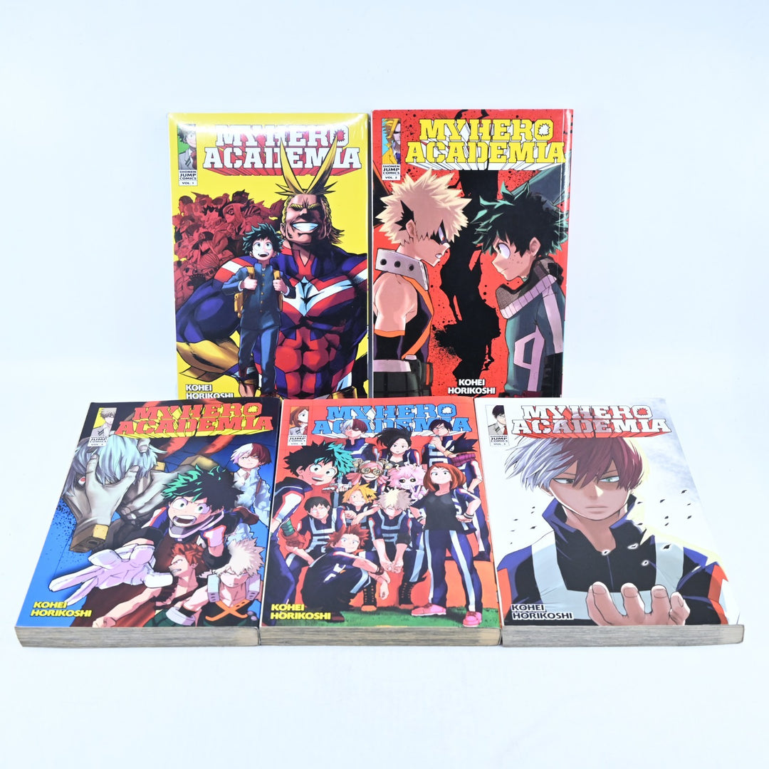 My Hero Academia Vol. 1-5 - Viz Media - Manga