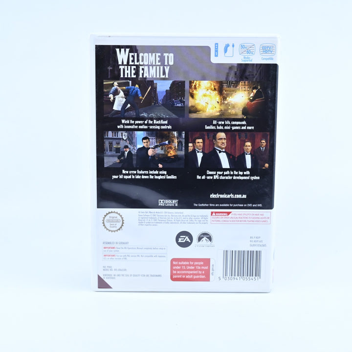 The Godfather - Blackhand Edition - Nintendo Wii Game - No Manual - PAL