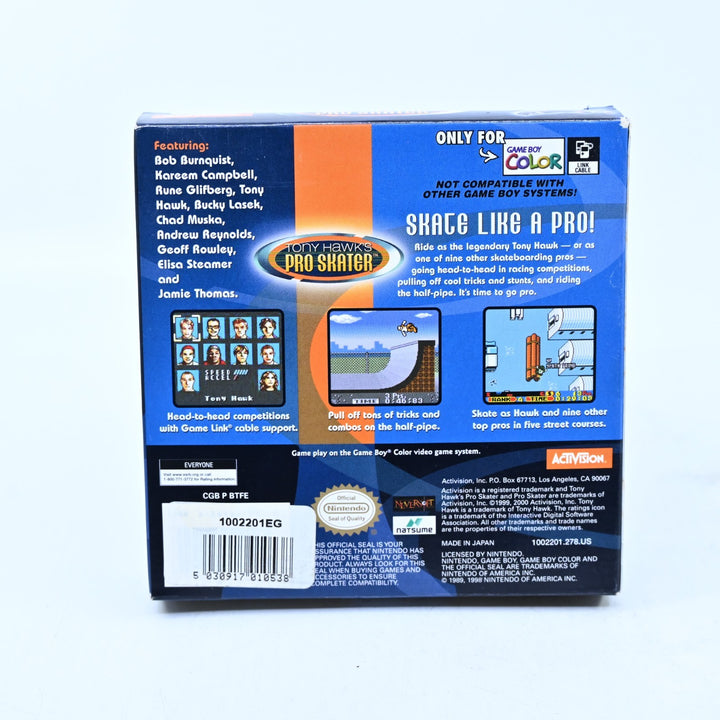 Tony Hawk's Pro Skater - Nintendo Gameboy Color Boxed Game - PAL - FREE POST!