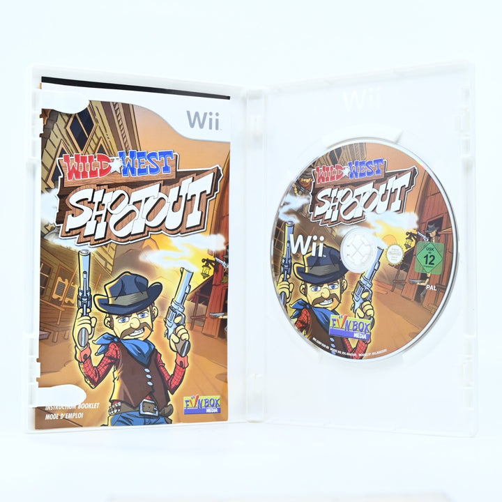 Wild West Shootout - Nintendo Wii Game + Manual - PAL - MINT DISC!