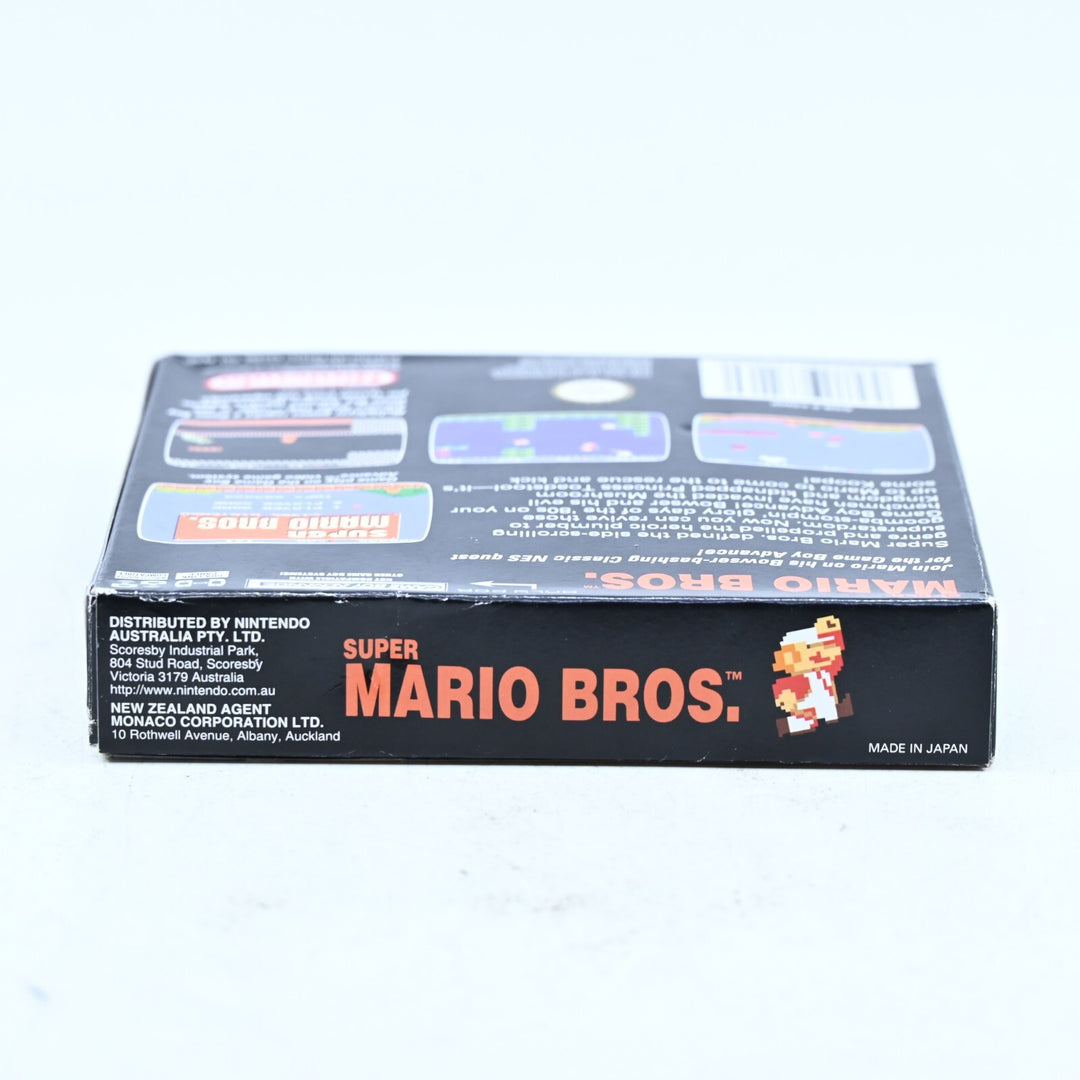 NES Classics: Super Mario Bros. - Nintendo Gameboy Advance / GBA Boxed Game