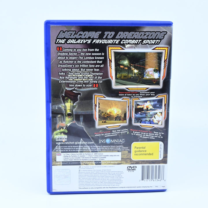Ratchet Gladiator - Sony Playstation 2 / PS2 Game + Manual - PAL - MINT DISC!