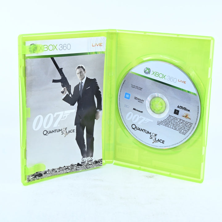 007: Quantum of Solace - Xbox 360 Game + Manual - PAL - MINT DISC!