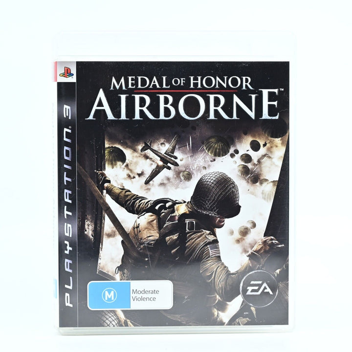 Medal of Honor Airborne - Sony Playstation 3 / PS3 Game + Manual - MINT DISC!