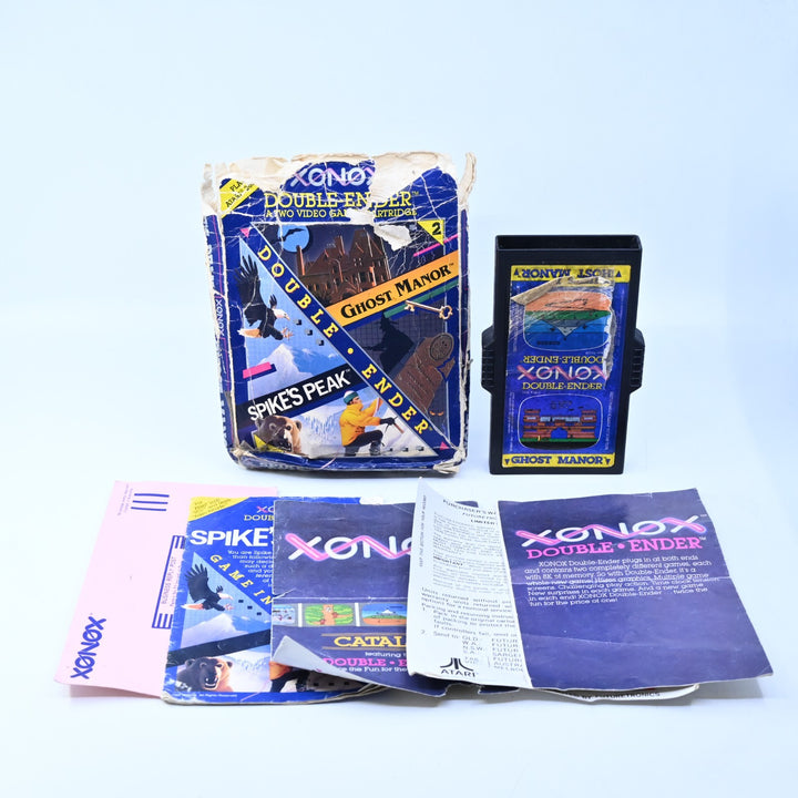 Ghost Manor / Spike's Peak - Double Ender - Atari 2600 Boxed Game - PAL