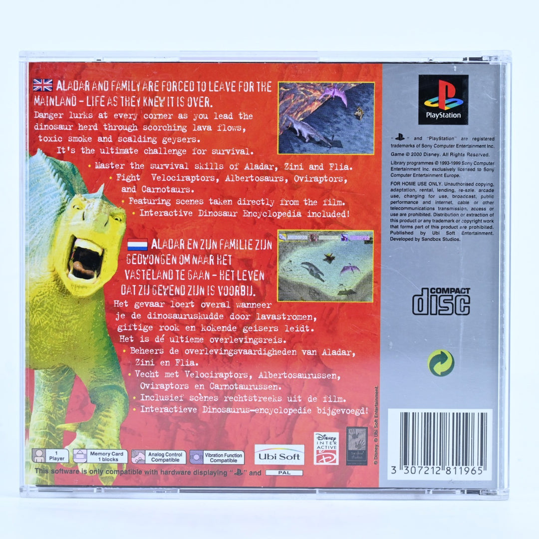 Disney's Dinosaur - Sony Playstation 1 / PS1 Game + Manual - PAL