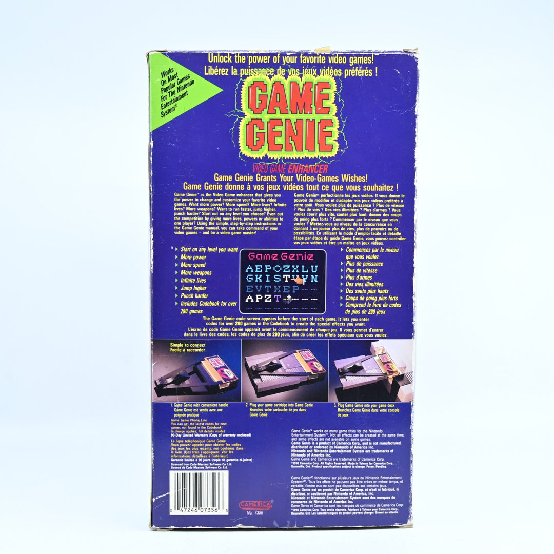 Game Genie for NES - No Manual - Nintendo Entertainment System / NES Accessory