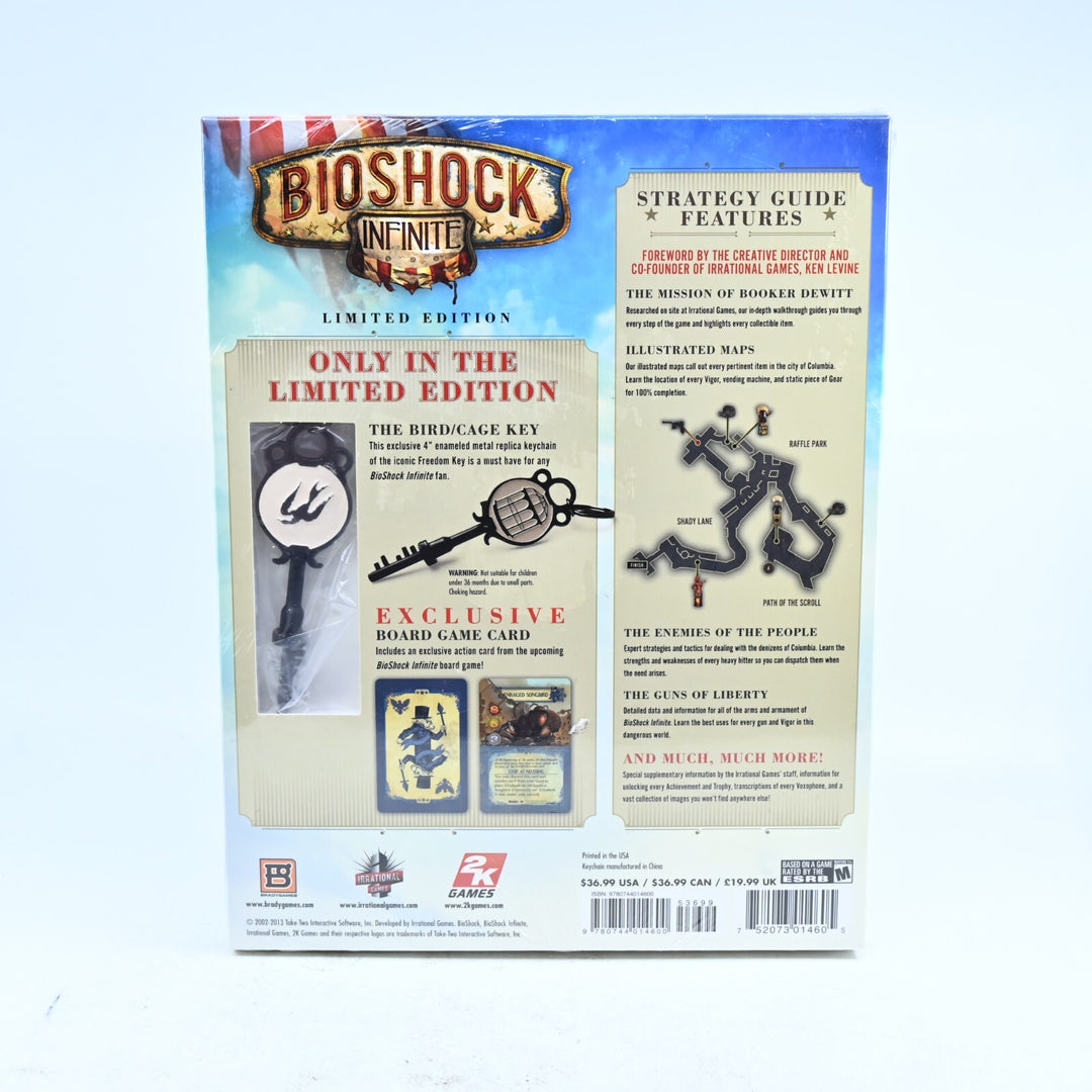 SEALED! Bioshock Infinite Limited Edition Strategy Guide - BradyGames