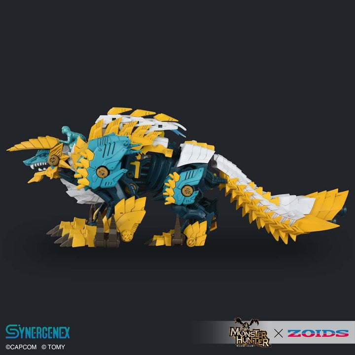 Pre-Order - SYNERGENEX ZOIDS-X-MONSTER HUNTER WILD LIGER-x-ZINOGRE  Model Kit