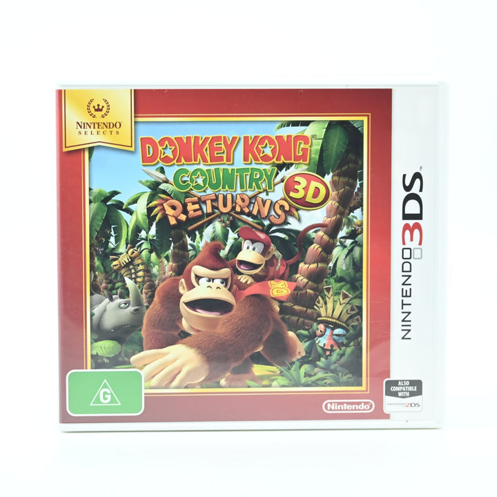 Donkey Kong Country Returns 3D - Nintendo 3DS Game - PAL - FREE POST!