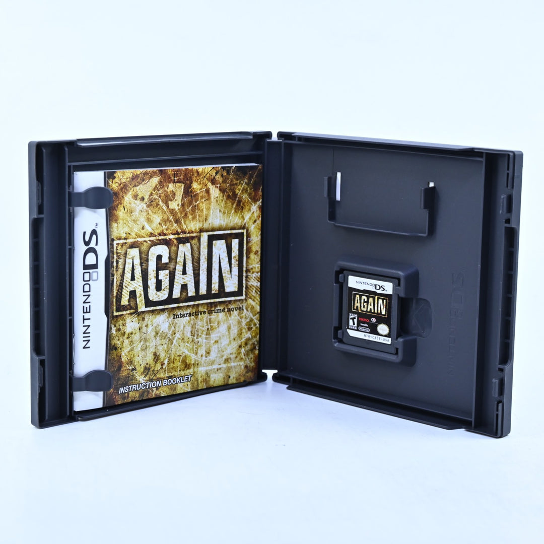 Again - Nintendo DS Game - REGION FREE + Manual - FREE POST!