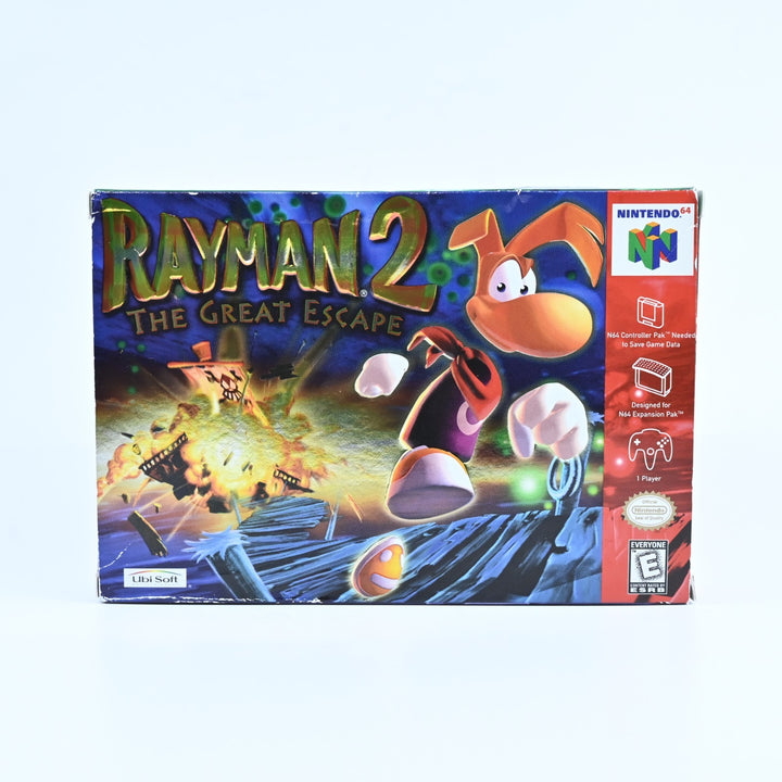 Rayman 2: The Great Escape - N64 / Nintendo 64 Boxed Game - NTSC-U/C