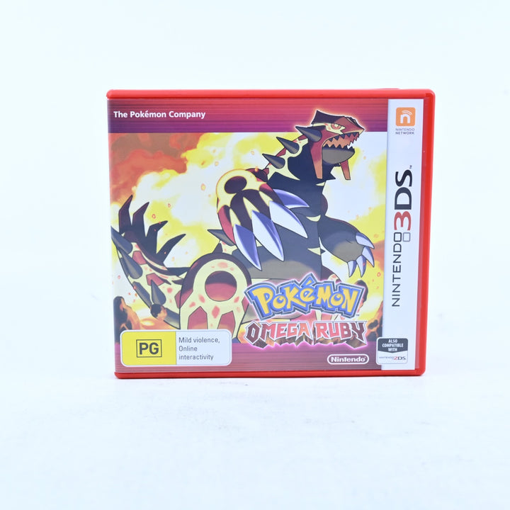Pokemon Omega Ruby - Nintendo 3DS Game - PAL + Manual - FREE POST!