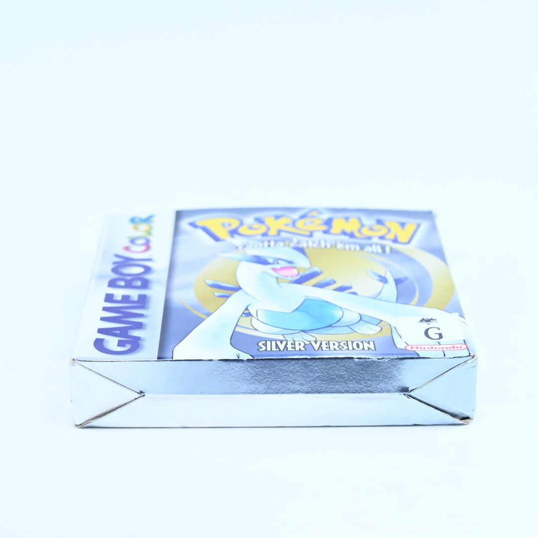 Pokemon Silver Version - Nintendo Gameboy Color Boxed Game - PAL - NEW BATTERY!