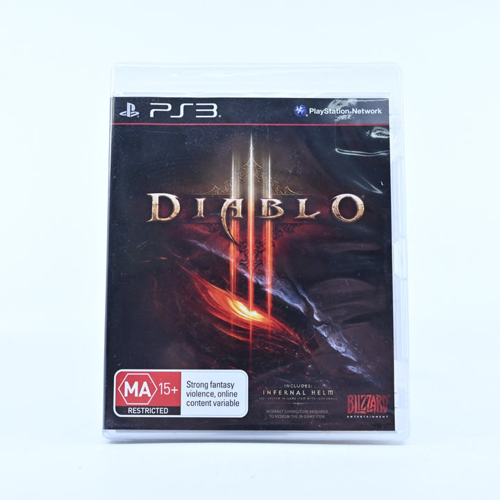 Diablo III - Sony Playstation 3 / PS3 Game + Manual - MINT DISC! SEALED!